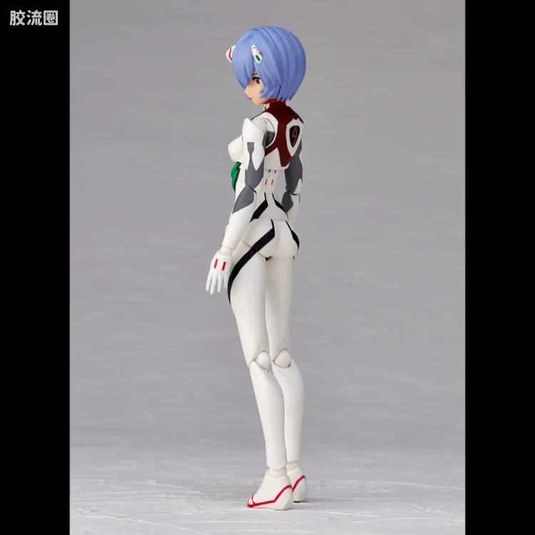 海洋堂转轮科技山口式可动系列 EVANGELION EVOLUTION EV-022EX 绫波丽(仮称)[白] - 图片